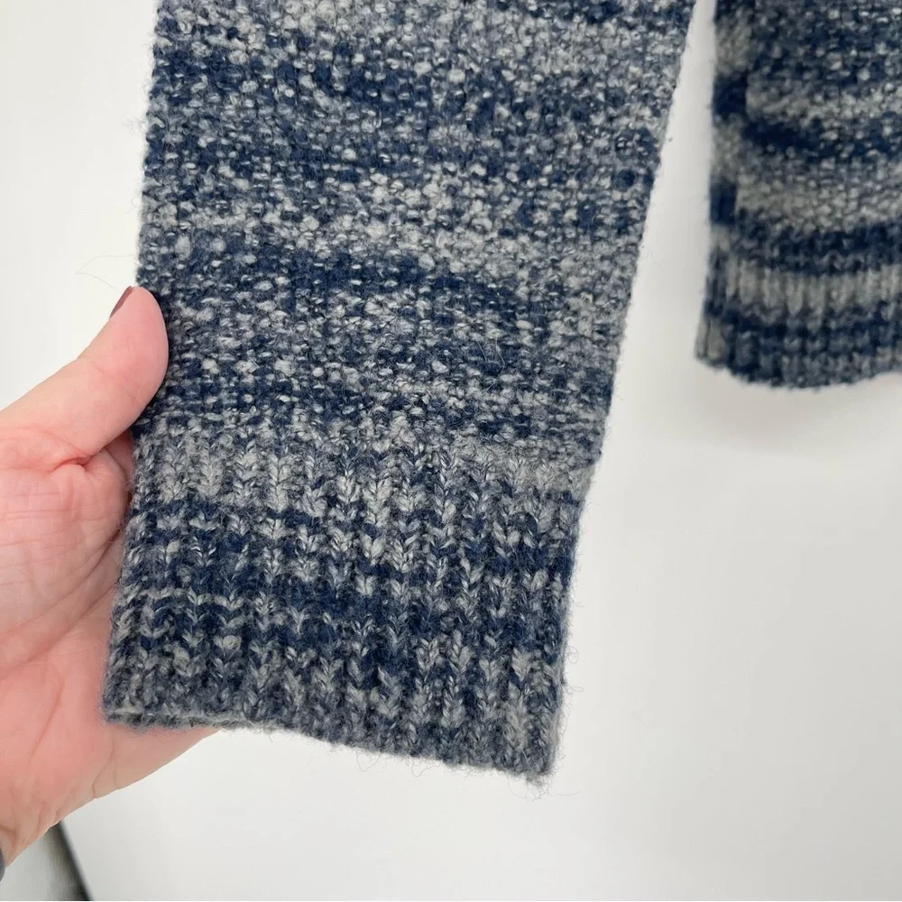 Eleven Paris Shawl Neck Wool Blend Sweater